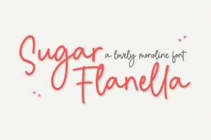 IB - Sugar Flanella Font Download