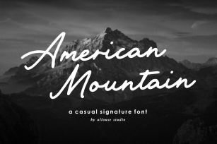 AL - American Mountain Font Download