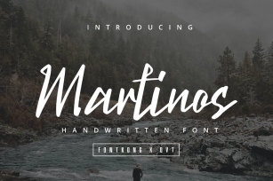 Martinos - Handwritten Font Font Download