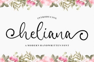 Heliana - Wedding Font Font Download