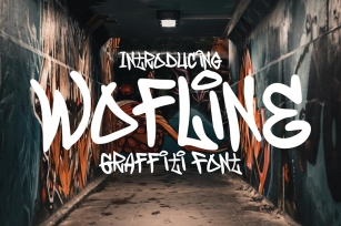 Wolfine - Graffiti Font Font Download