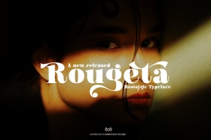 Rougeta Nostalgic Font Font Download