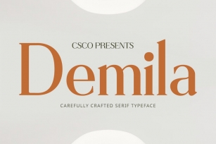 Demila – Modern Font Font Download
