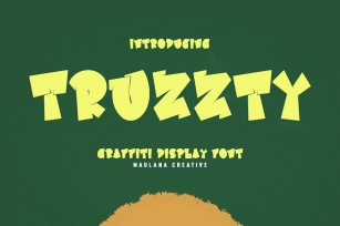 Truzzty Graffiti Display Font Font Download