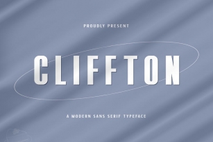 Cliffton - Modern Sans Serif Typeface Font Download