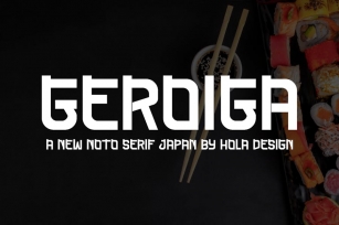 Gerogia - Noto Serif Japan Font Download
