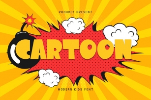 Cartoon - Modern Kids Font Font Download