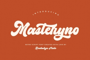 Masteryno Retro Script font Font Download