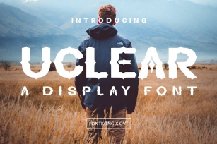 Uclear - Display Font Font Download