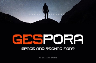 Gespora - Space & Tech Font Font Download