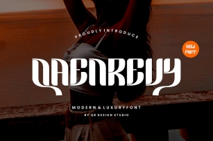 Qaenrevy -  Modern & Luxury Font Font Download