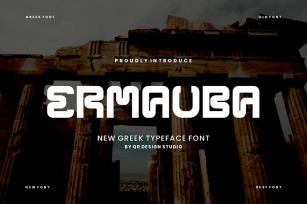 Ermauba - Greek Typeface Font Font Download