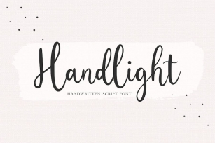 AL - Handlight Font Download