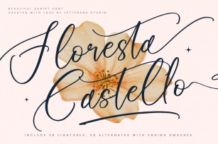 Floresta Castello Script Font Font Download
