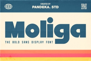 Moliga - Modern Bold Sans Font Download