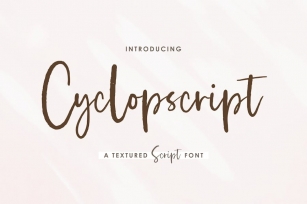 AL - Cyclopscript Font Download