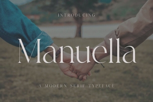 Manuella Modern Serif Font Font Download