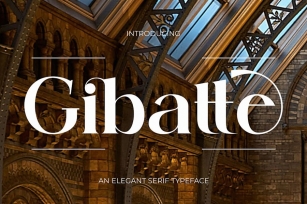 Gibatte Modern Serif Font Font Download