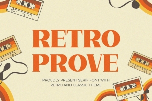 Retro Prove - Stilish Vintage Serif Font Download