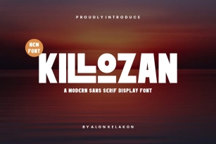 Killozan - Modern Sans Serif Font Font Download