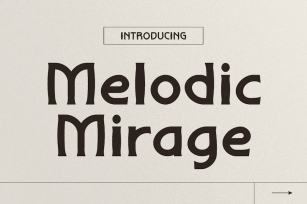 Melodic Mirage - Vintage Typeface Font Download