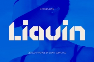 Liavin – Futuristic Font Font Download