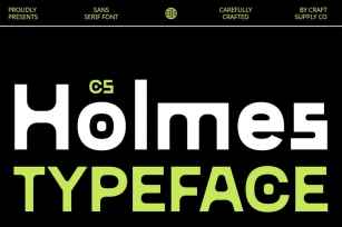 CS Holmes – Sans Serif Font Font Download