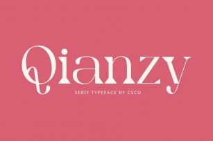 Qianzy – Elegant Font Font Download