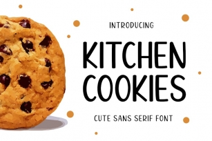 Kitchen Cookies - Sans Serif Font Font Download