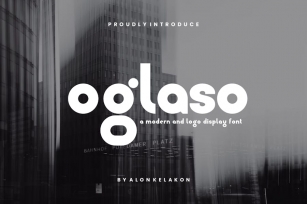 Oglaso - Modern Display & Logo Font Font Download