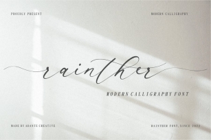 AC - Rainther Font Download