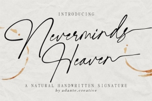 AC - Neverminds Heaven Font Download