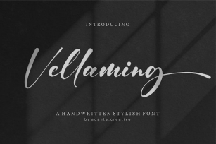 AC - Vellaming Font Download