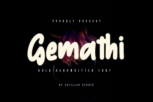 Gemathi Handwritten Font Font Download