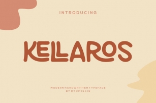 Kellaros - Modern Handwritten Typeface Font Download