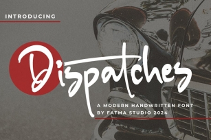 Dispatches - Brush Font Font Download