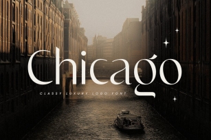 Chicago - Classy Luxury Logo Font Font Download