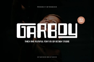Garboy - Thick & Rounded Font Font Download