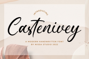 Castenivey - Signature Font Font Download