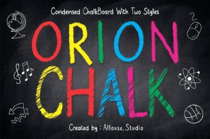 AL - Orion Chalk Font Download