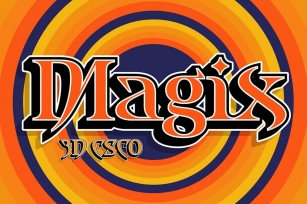 CS Magix 3D Font Download