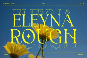 Eleyna Rough Font Download