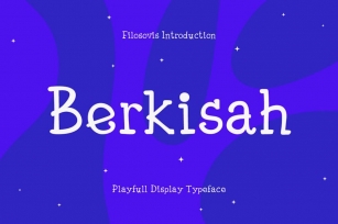 Berkisah | Playfull Display Typeface Font Download