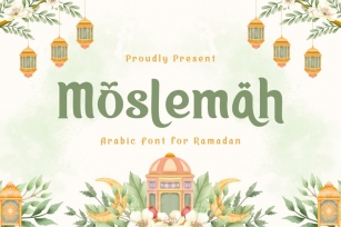 Moslemah | Arabic Font For Ramadan Font Download