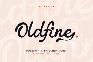 Oldfine - Elegant modern Handwritten Script Font Download