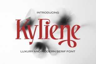 Kyliene - A Luxury and Modern Serif Font Font Download