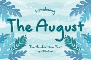 AL - The August Font Download