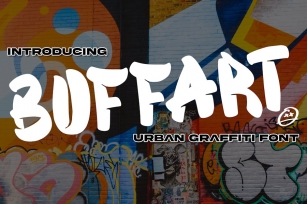 Buffart - Urban Graffiti Font Font Download