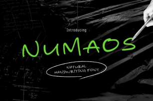 Numaos - Handwriting Font Font Download