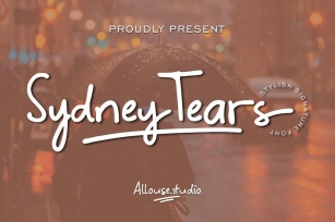 AL - Sydney Tears Font Download